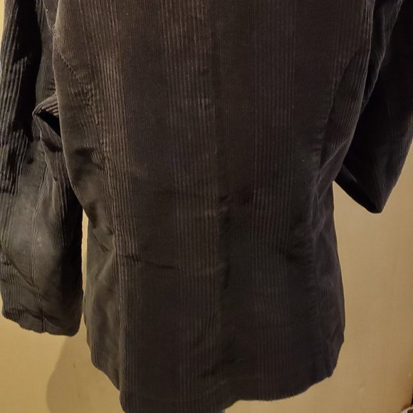 Short Brown Corduroy Jacket - Picture 4 of 6